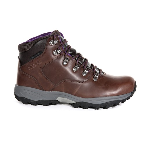 Regatta Great Outdoors Womens/Ladies Bainsford Waterproof Hiking Boots - Brown - 7