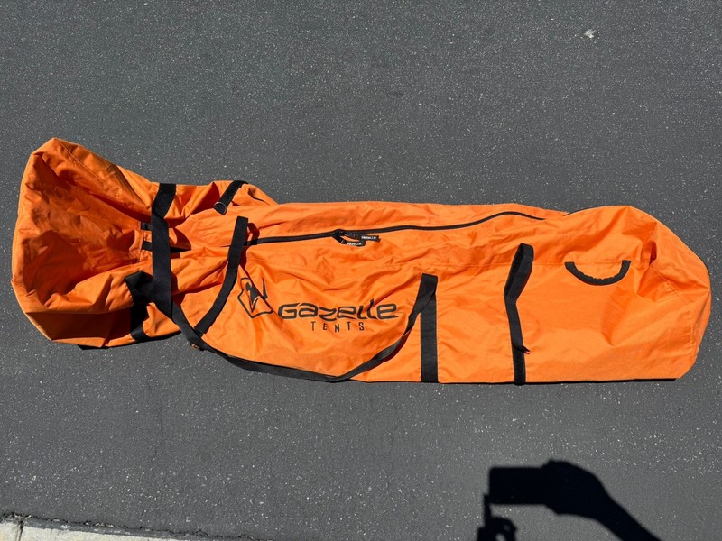 Gazelle Tents™ T4 plus Water-Resistant Duffle Bag Orange