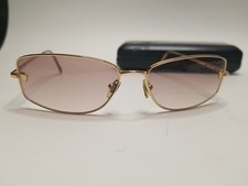 VINTAGE Versace Model N33 Rectangular Gold Frame Sunglasses 90s Made In Italy