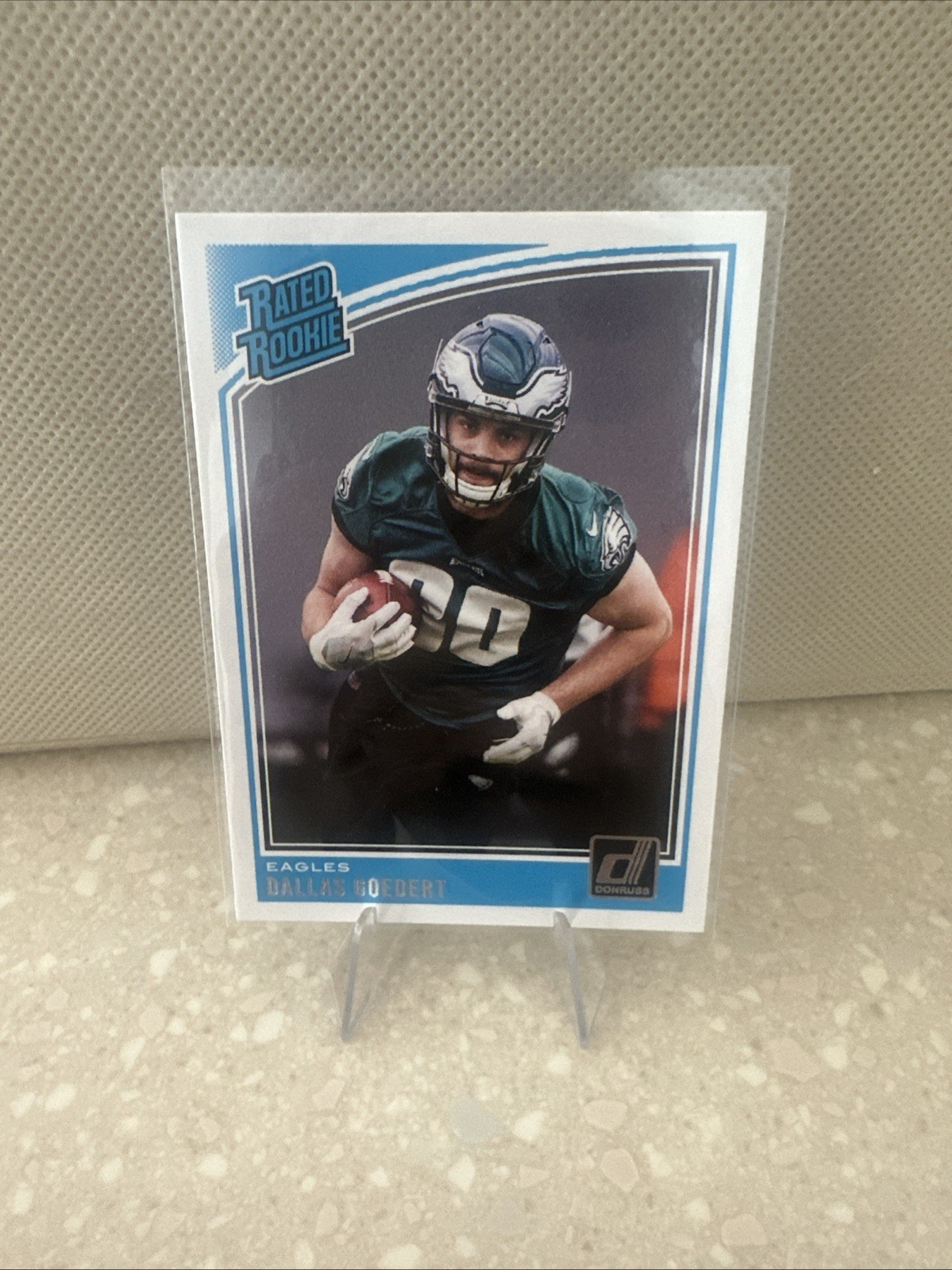 2018 Panini Donruss - Rated Rookie Dallas Goedert #347 (RC)