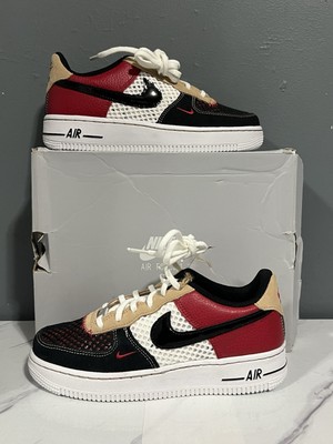 Nike Air Force 1 Low Alter & Reveal Red  GS Size 4Y DO6113-100(New) Read Desc
