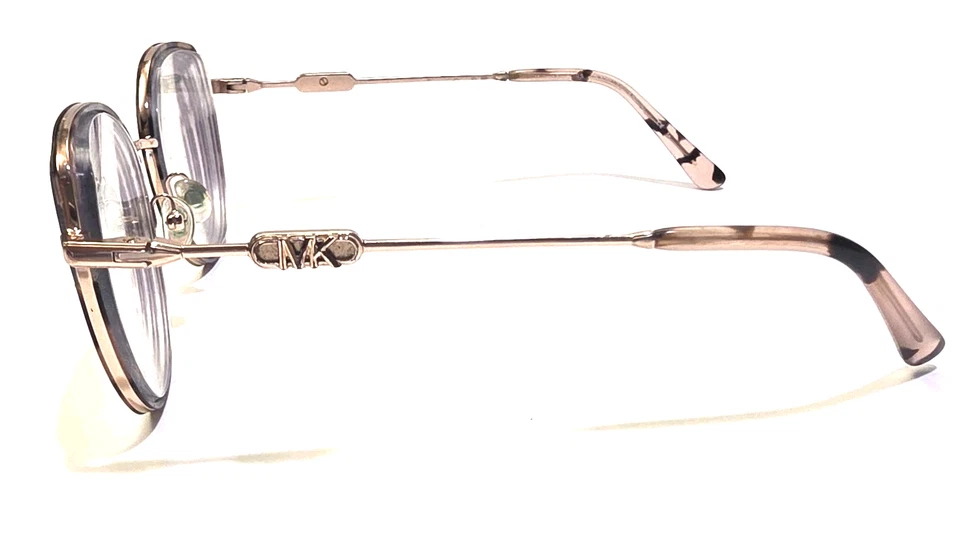 Anteojos Michael Kors Empire-Round MK3066J 1108 para mujer dorados/rosa borde completo 53 mm Foto 2 de 4