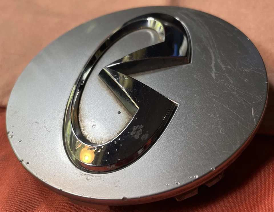 INFINITI QX56 QX70 QX80 OEM WHEEL CENTER CAP Hubcap 2009-2014 40342 1LB4A Chrome - Image 3 of 4