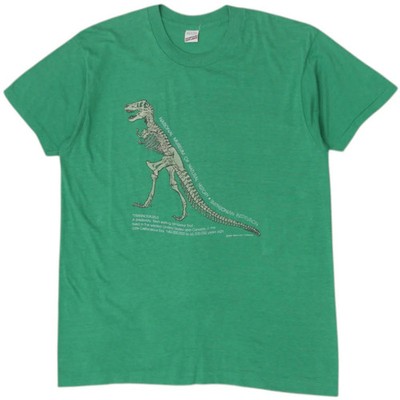 Vintage Museum Natural History Smithsonian T Rex Dinosaur TShirt Made In USA XL