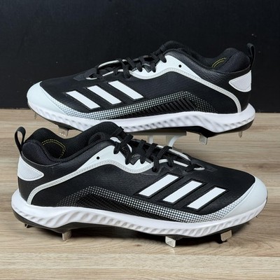Adidas Icon 6 Bounce Baseball Cleats Shoes Mens 12.5 Black  display picture 1