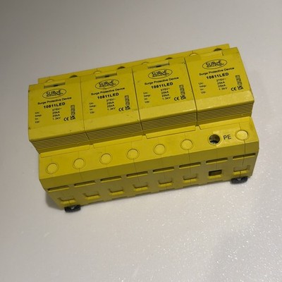 Überspannungsgeräte 10811/LED Typ 1+2+3 SPD 3-Phasen Blitzableiter TN-S & TNC-S *