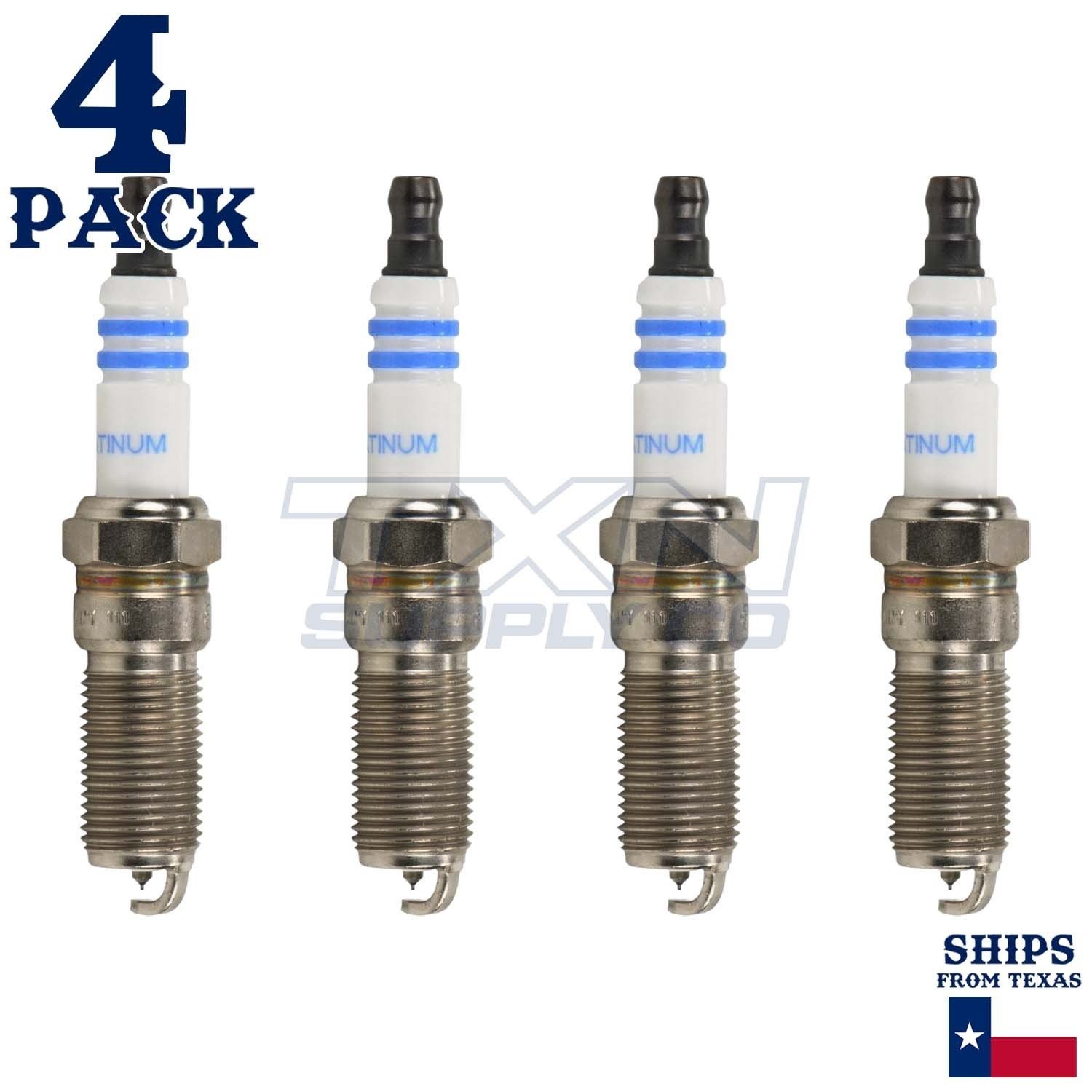 4 Pack Bosch 6716 HR8MPP30X Platinum Spark Plugs