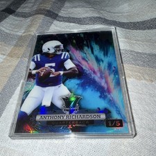 Wild Card 7 Card Studs Anthony Richardson Serial Numbered 1/5 Indianapolis Colts