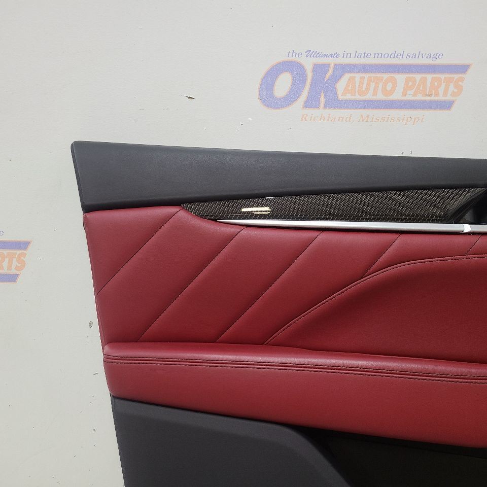 20 2020 MASERATI LEVANTE SQ4 GRANSPORT FRONT DOOR TRIM PANEL LEFT DRIVER