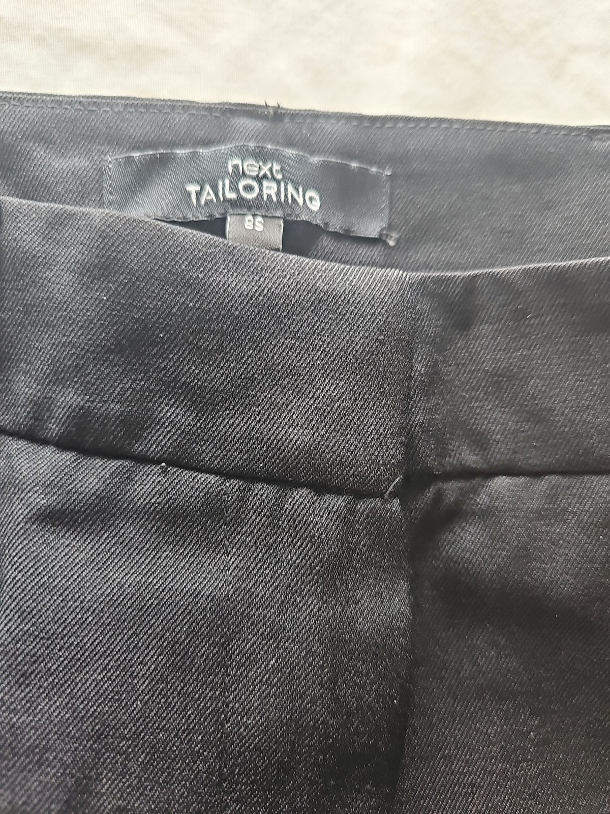 Next Tailoring Women's Black Slim Fit Trousers - Size 8S R803 image 2