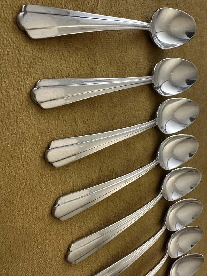 (12) Cucharaditas Hampton Plateros CENTRAL Inoxidable 18/10 Brillante Foto 2 de 4