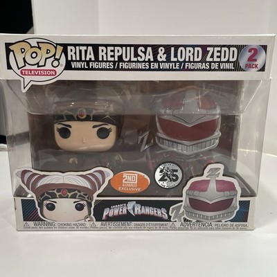 Funko Pop Power Rangers Rita & Lord Zedd 2 Pack BAM EXCLUSIVE /RARE 