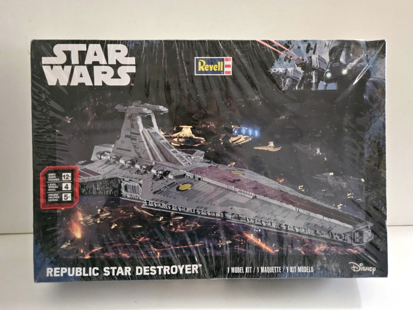 1/2274 REVELL STAR WARS REPUBLIC STAR DESTROYER #856458 NEW SEALED MODEL KIT