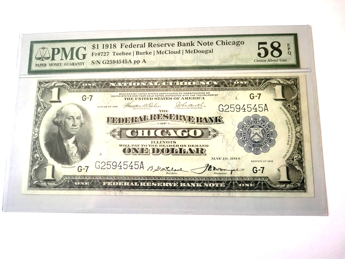 1918 Year US Federal Reserve Large Notes for sale | eBay