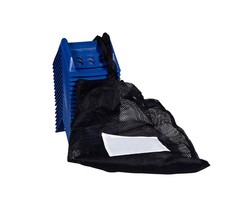 20Pc Blue 4"x6" Flatbed Edge Protectors w/ Carrying Case Strap Corner Protectors