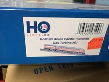 MSH- HO Lionel 6-58100 UP Union Pacific Veranda Gas Turbine 61 & Tender -PARTS
