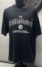 NWOT - Super Bowl XLIII Pittsburgh Steelers Champions T-Shirt Extra Large