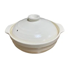 J-kitchens Kasho No. 6 Earthenware Pot 18cm for Direct Stovetop Use for One or