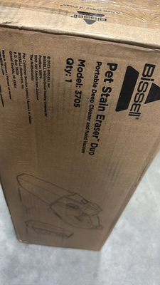 #ad Bissell Pet Stain Eraser Duo Model 3705 TESTED $46.99