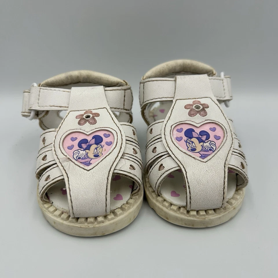 Sandalias de colección Disney Minnie Mouse talla 4 niña rara Foto 3 de 4