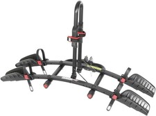 2-Bike Hitch Mount Bike Rack Carrier, Foldable Bicycle Rack for SUV, Truck, Van