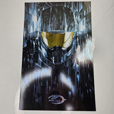 Exclusive Halo 4 Limited Edition Poster Lithograph Xbox 360 Master Chief
