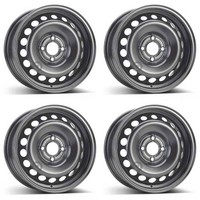 4 Alcar Stahlfelgen 6.0Jx15 Zoll ET40 4X100 FüR Renault Clio 4Er Satz