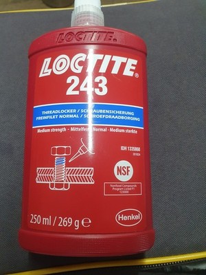 Loctite 243 Schraubensicherung Mittelfest 250ml