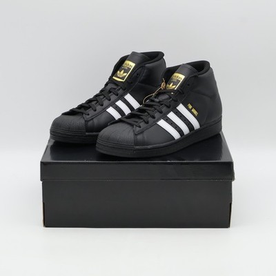 IE6593 adidas Originals Pro Model ADV Core Black Footwear White Gold  (Men's)