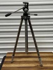Vintage Tripod Quick-Set Elevator Champ II Model EC3 Professional Tripod Rare