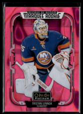 2025-26 O-Pee-Chee Platinum Marquee Rookie Pink Magma Tristan Lennox