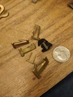 Original  U.S.  -lot Of "1" 6 Pieces REGIMENT CIVIL WAR Brass Insignia Numbers