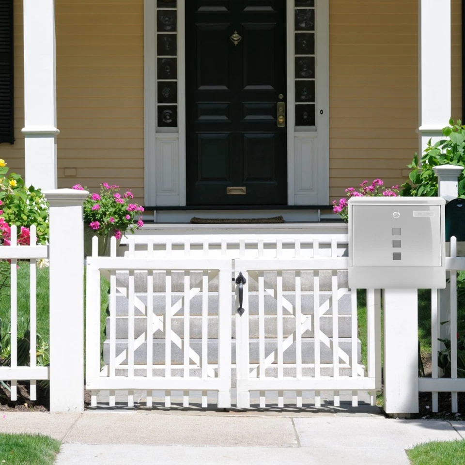 Boute Aux Lettres Serrure Boite Boîte Verrouillable Avec Verrouillage - Photo 2/4