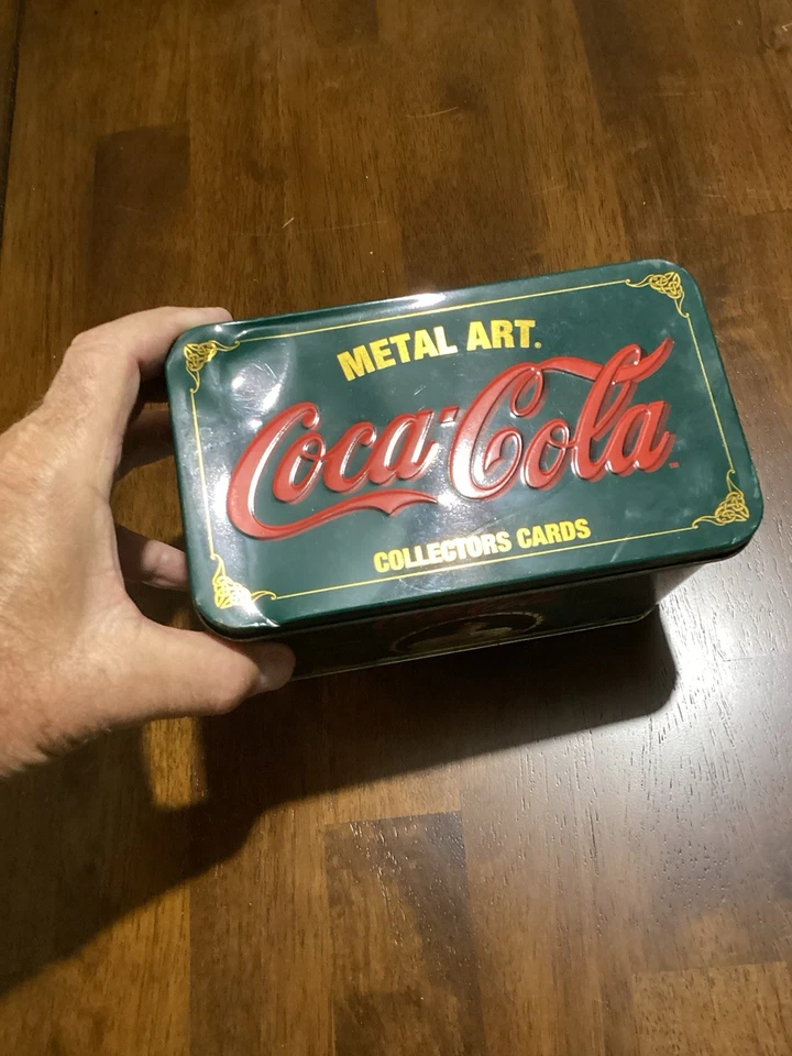 Coca Cola 1994 Metal Art Collectors Cards - Image 2 of 4
