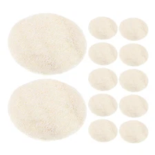 12 Pcs Loofah Cleansing Tablets Body Washcloth Dead Skin Remover