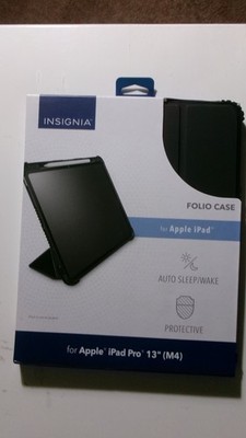 INSIGNIA FOLIO CASE iPAD PRO 13'' (M4) BLACK NEW IN BOX