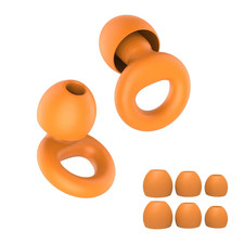 Noise Cancelling Ear Plugs for Sleeping Reusable Silicone Waterproof