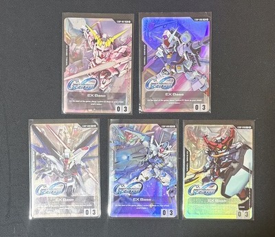 Gundam TCG EX Base G Generation Eternal Limited Promo SD Gundam Full Set Englisch