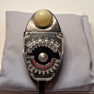 Norwood Director Model C Incident Light Exposure Meter for Camera