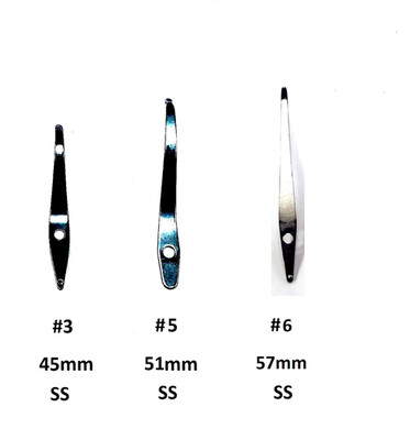 Single springs for cuticle nippers and nail clippers, Germany. 5 pcs