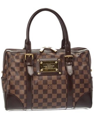Louis Vuitton Brown Damier Ebene Berkeley (Authentic Pre-Loved) Women's