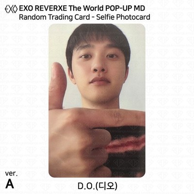 EXO POP-UP Reverxe The World MD Random Trading Card | eBay