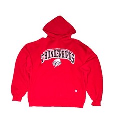 Russell Athletic Southern Utah Thunderbirds Pullover Fleece Hoodie Red Men’s L