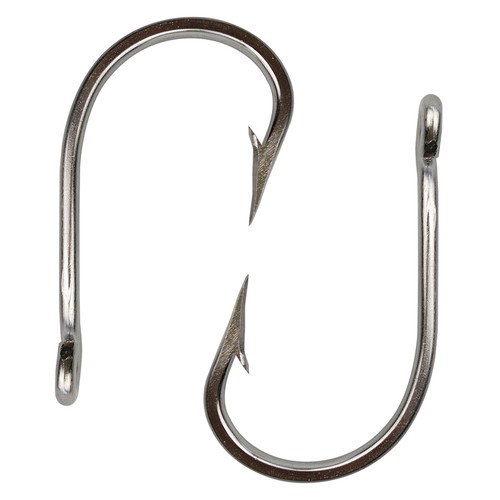 5Pcs Saltwater Stainless Steel Fishing Hooks Big Game Tuna Circle Hook 5/0-13/0
