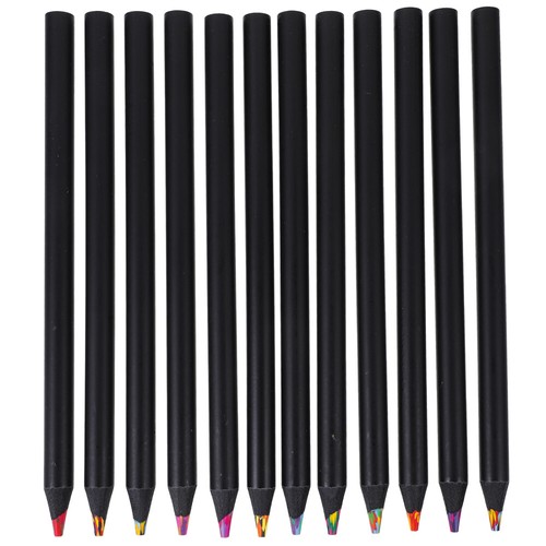 12 Pcs Regenbogenstift Bleistifte Zeichnen Zeichenstifte Zum Skizzieren - Bild 9 von 12
