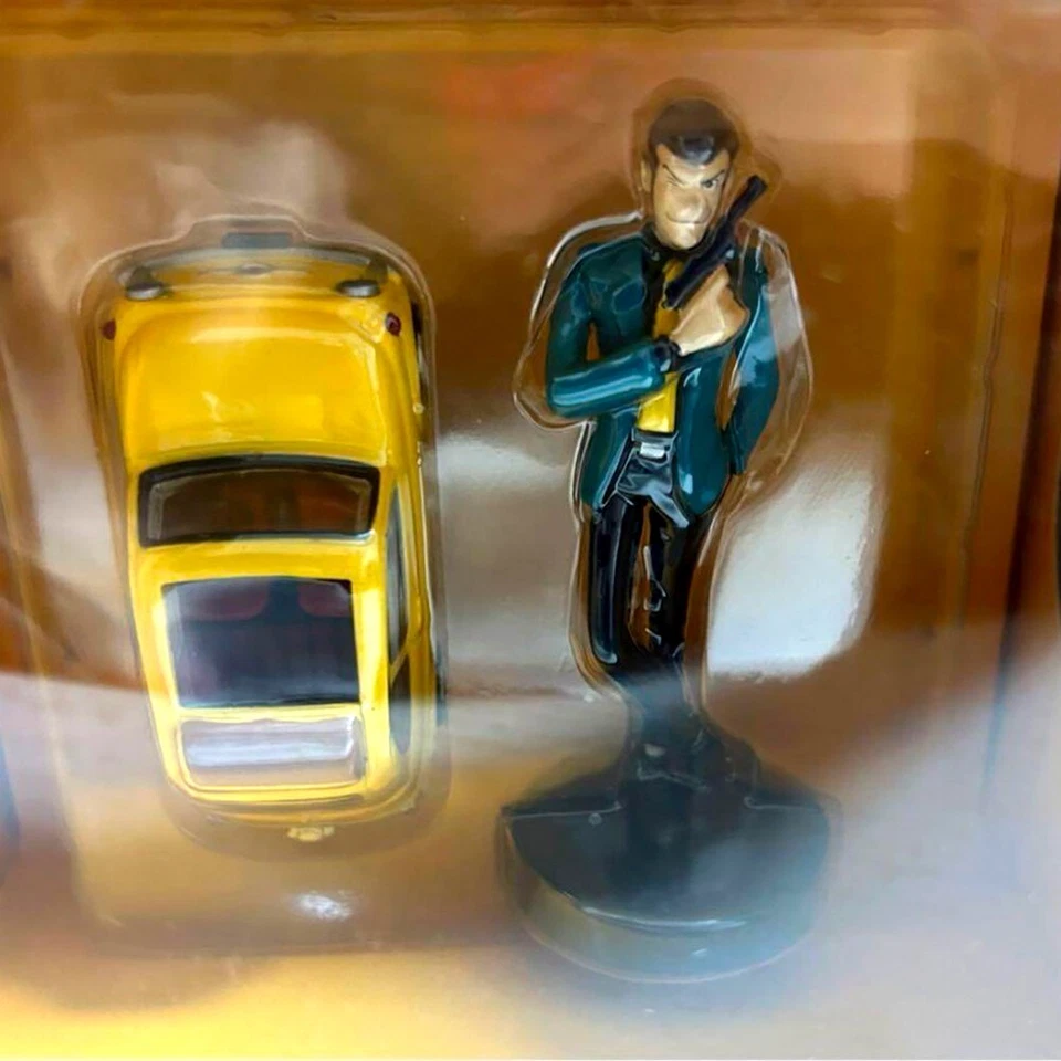Lupin the 3rd Mini Car Figura Colección Juego Completo de 4 BANPRESTO 2001 Foto 3 de 4