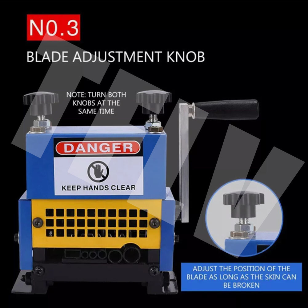 Automatic Scrap Cable Wire Stripper Machine Scrap Copper Wire Stripping ...