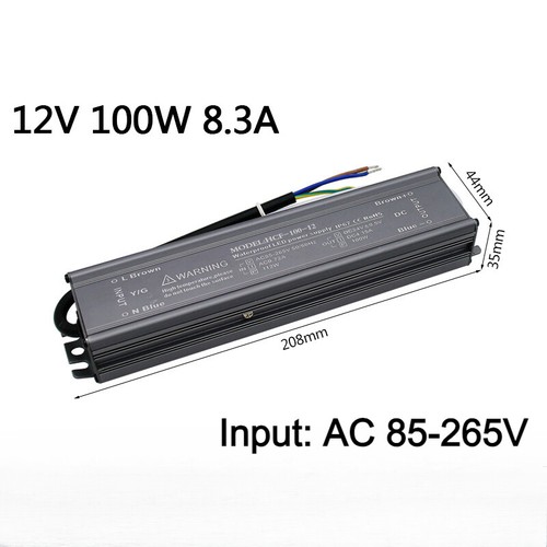 AC 110 V/220 V ZU DC 12 V/24 V Wasserdicht IP67 Led-treiber 10 W 400 W 150 - Bild 29 von 44