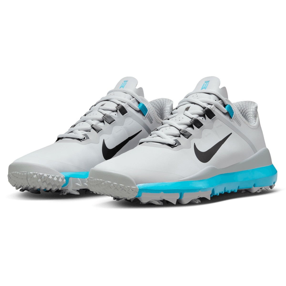 Nike TW13 Tiger Woods タイガー スパイクレス 27.5 Nike Tiger Woods TW '13 Photon Dust Iron Grey Blue Lightning
