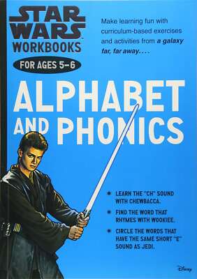 Star Wars Arbeitsbücher: Alphabet und Phonik Alter 5-6, kein Autor, sehr guter Zustand